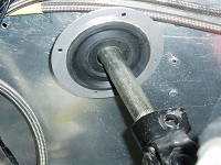 Steering column bulkhead seal